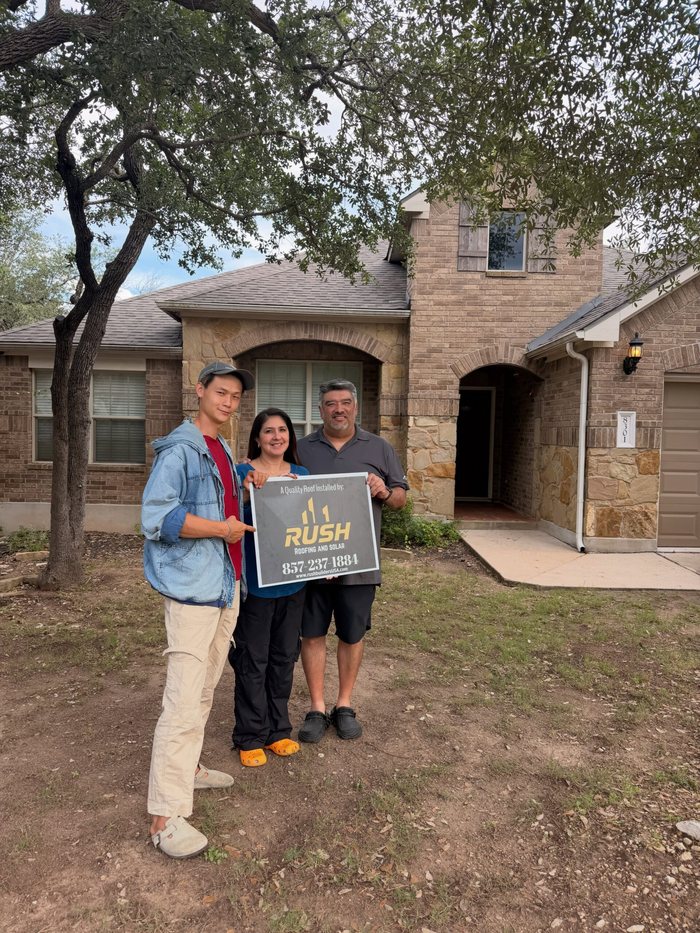 Tanya and family at their South Austin home